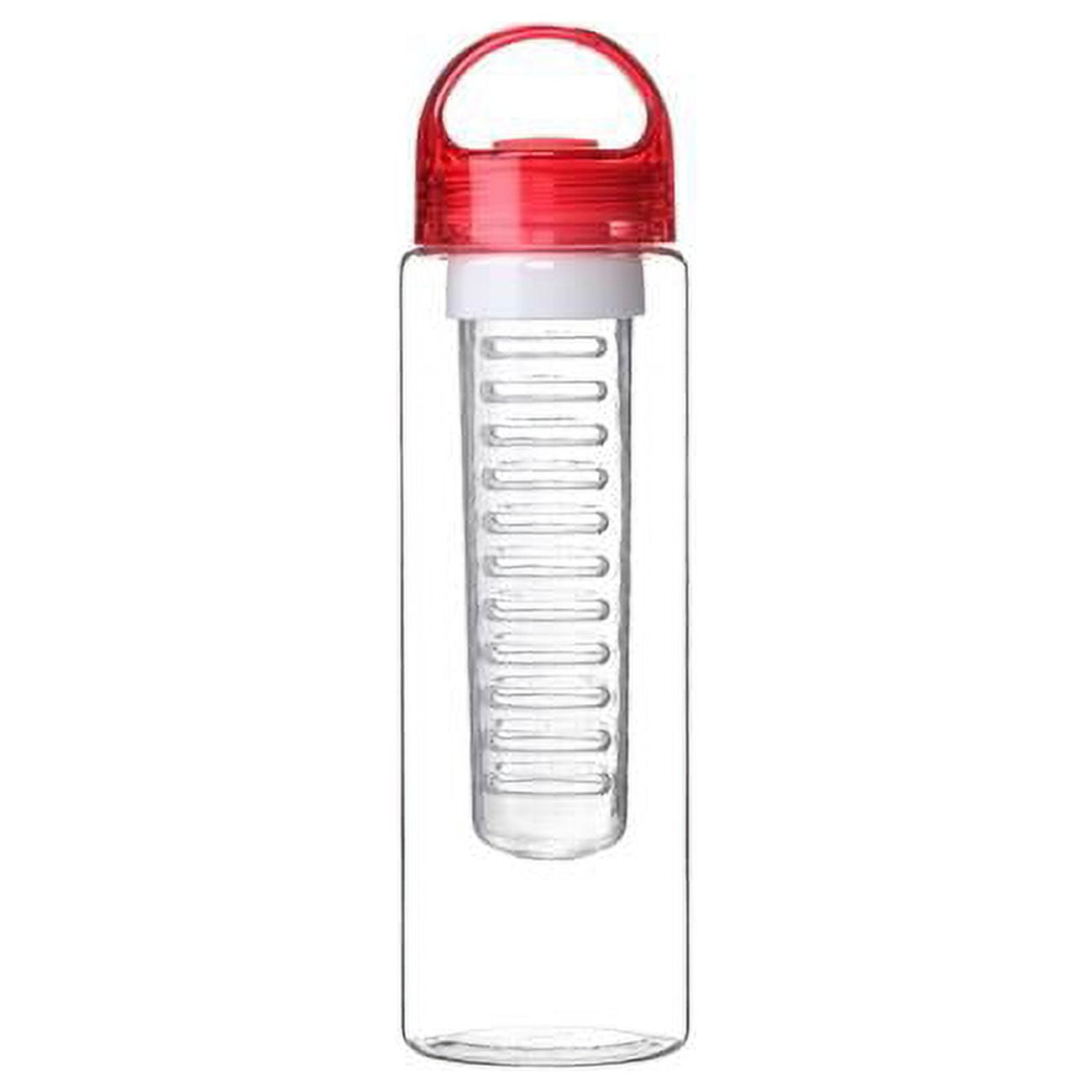 Ctewb-red 24 Oz Sport Fruit Infusion Water Bottle, Red