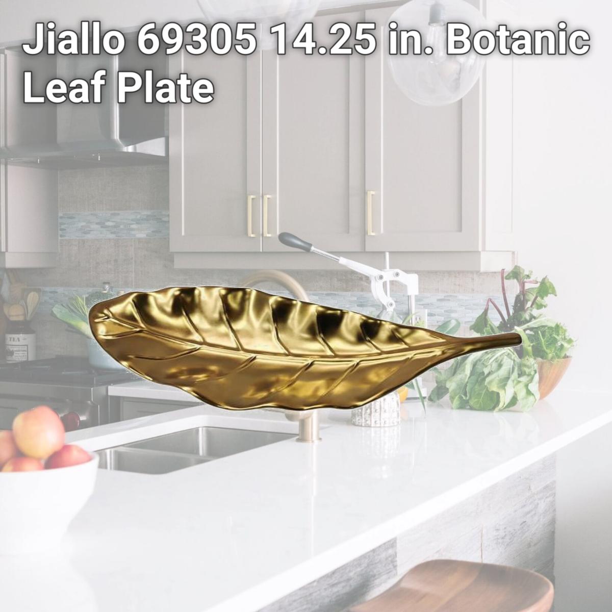 Picture of Jiallo 69305 14.25 in. Botanic Leaf Plate