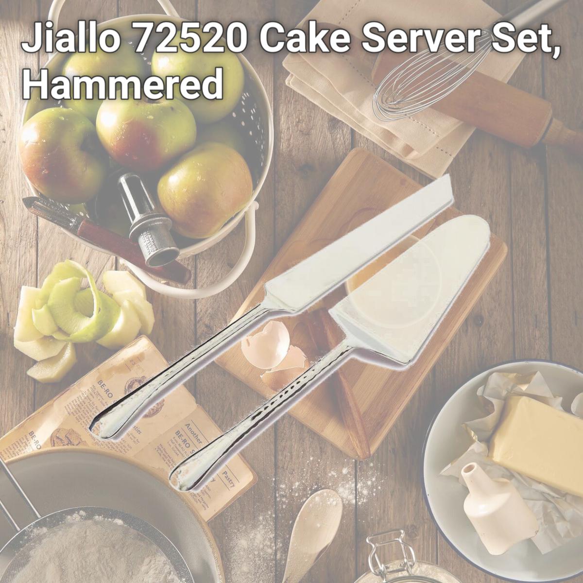Picture of Jiallo 72520 Cake Server Set, Hammered