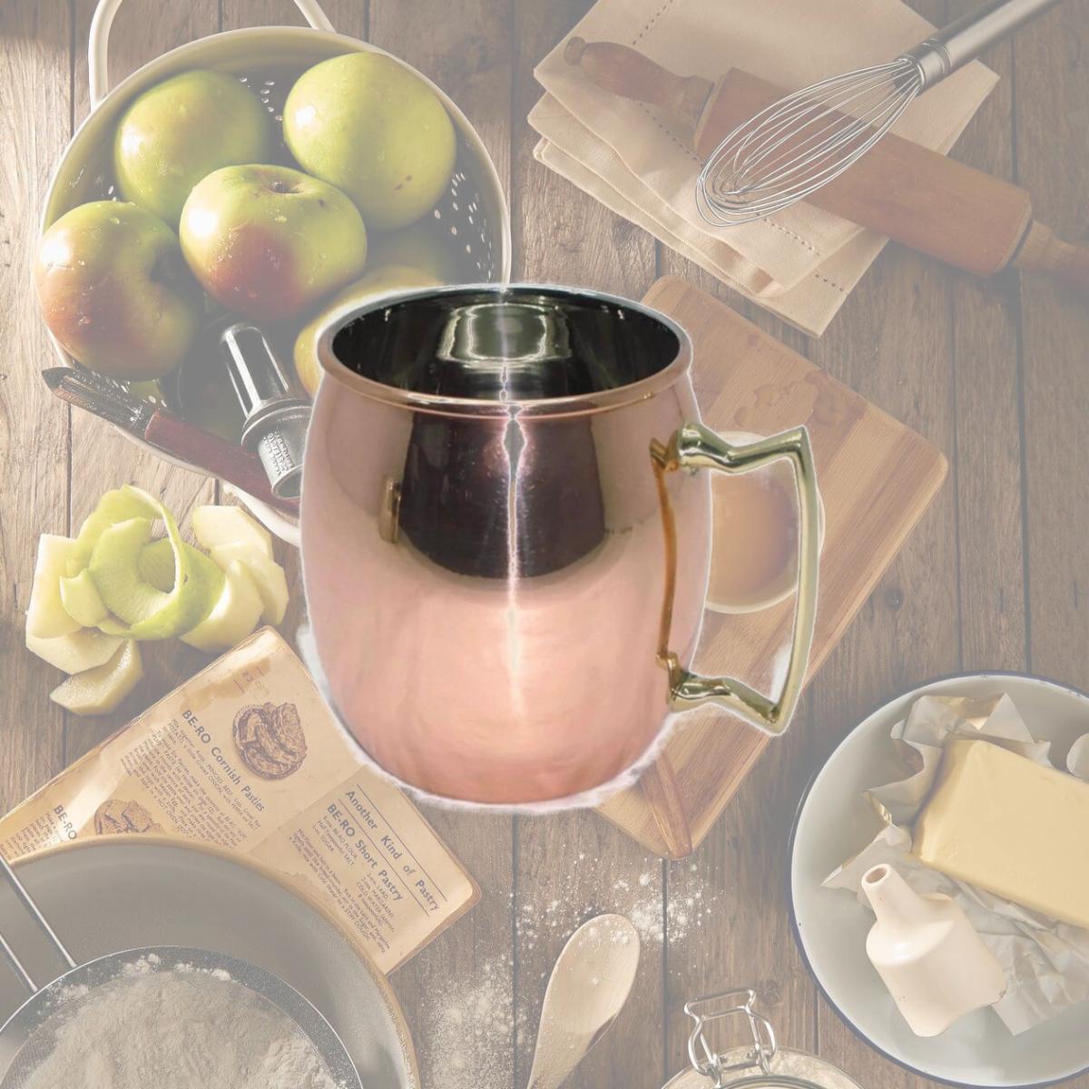 Picture of Jiallo 90391 Moscow Mule Mug, Copper Plated