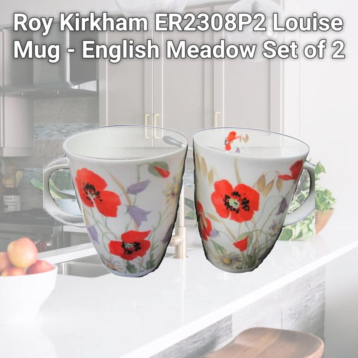 Picture of Roy Kirkham ER2308P2 Louise Mug - English Meadow Set of 2