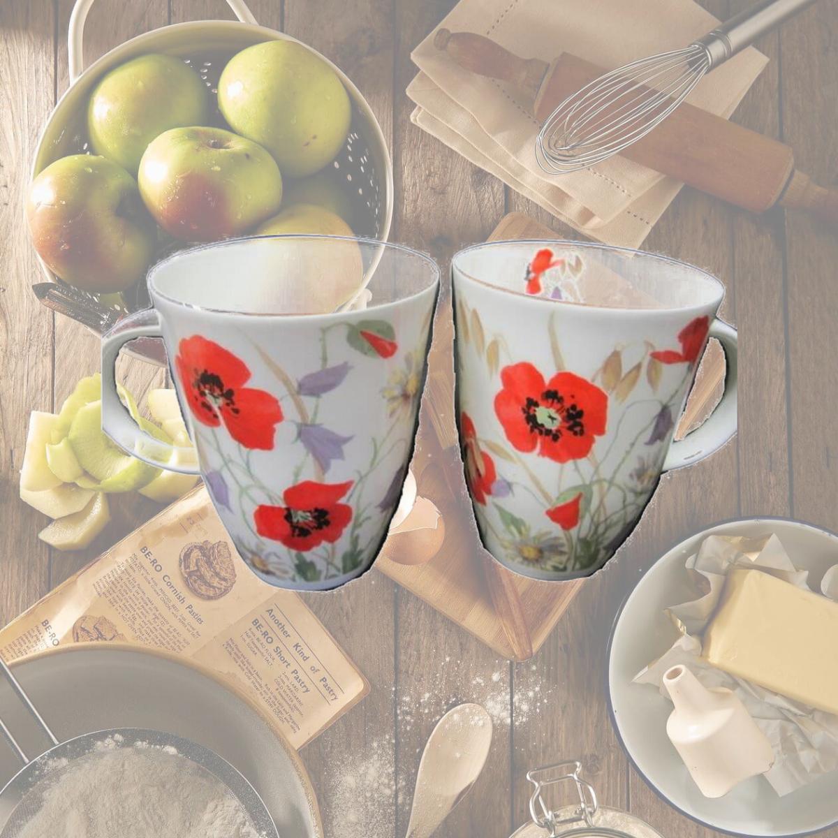 Picture of Roy Kirkham ER2308P2 Louise Mug - English Meadow Set of 2