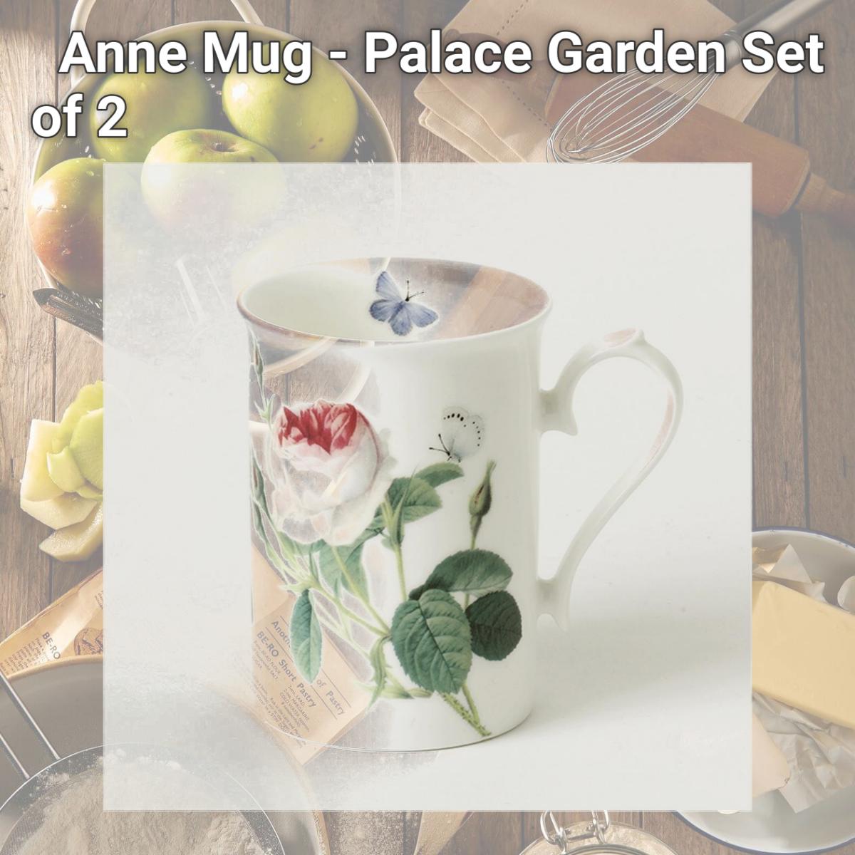 Picture of Roy Kirkham ER21103P2 Anne Mug - Palace Garden Set of 2
