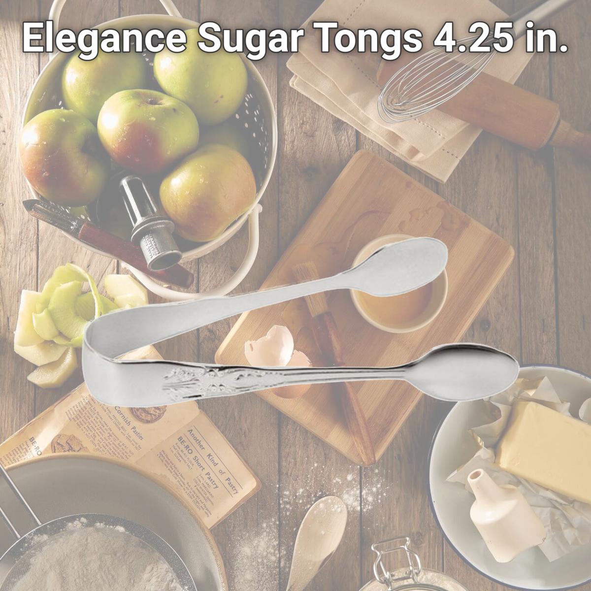 Picture of Leeber 86241 Elegance Sugar Tongs, 4.25 in.
