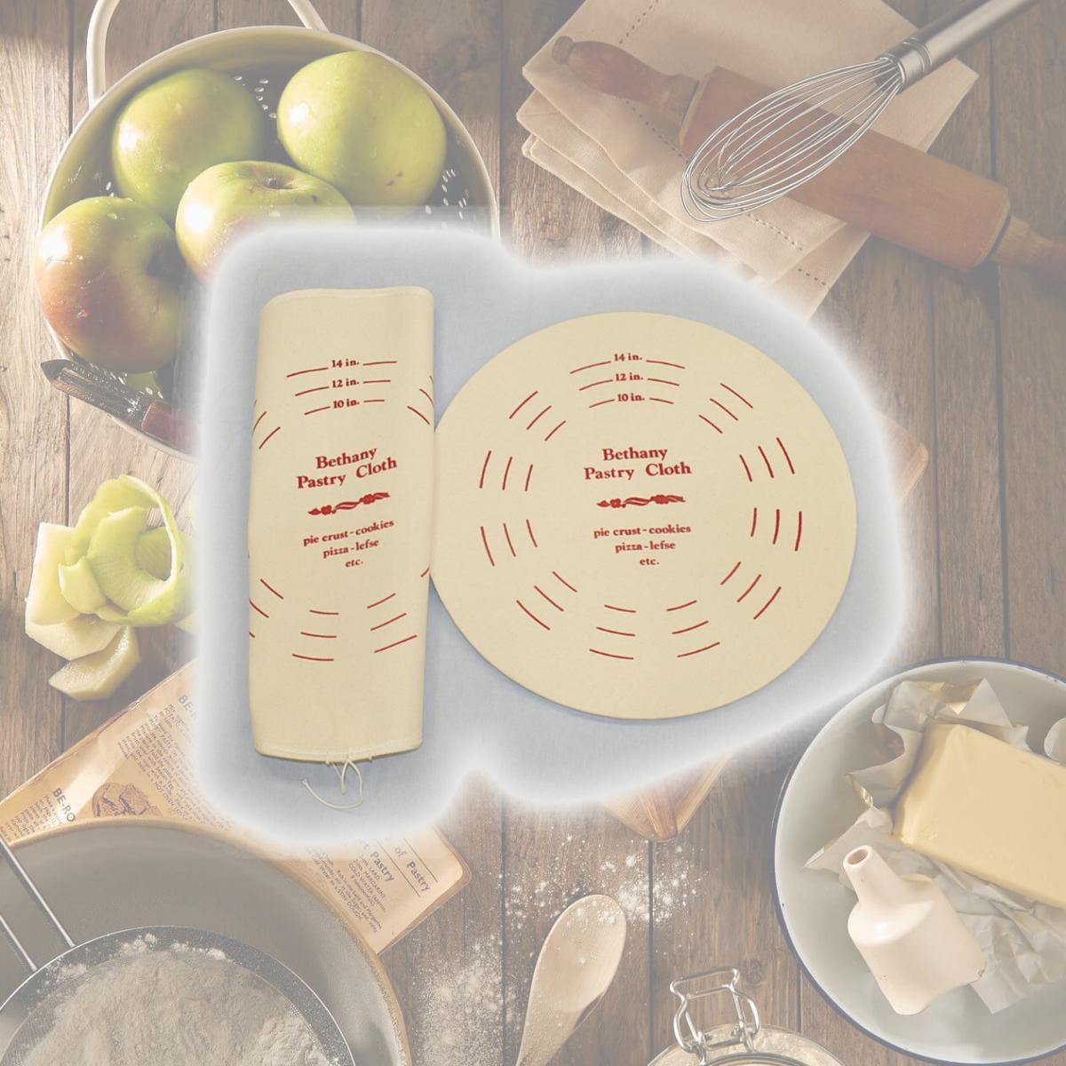 Picture of Bethany Housewares 500 Pastry Board and Cloth Set