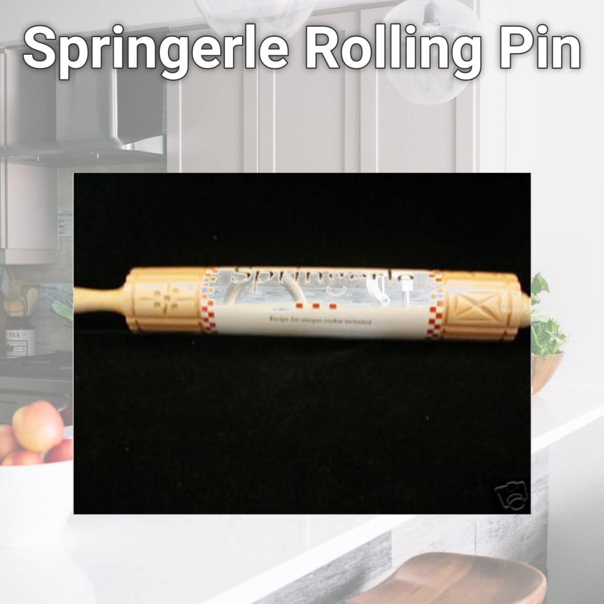 Picture of Bethany Housewares 465 Springerle Rolling Pin