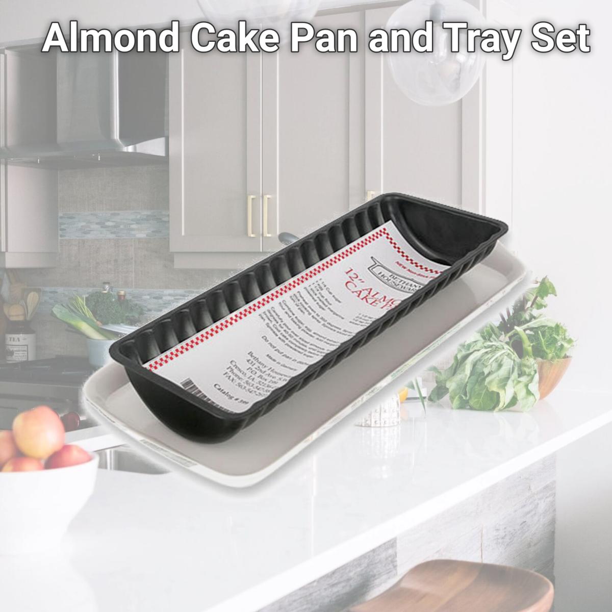 Picture of Bethany Housewares 3995 Almond Cake Pan and Tray Set