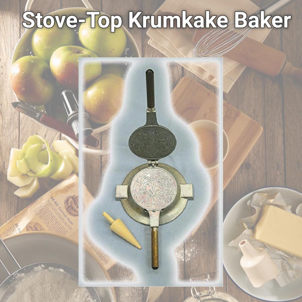 Picture of Bethany Housewares 358 Stove-Top Krumkake Baker
