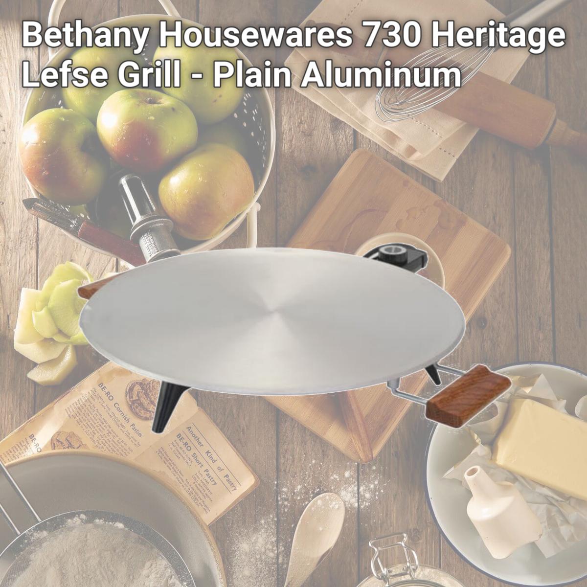 Picture of Bethany Housewares 730 Heritage Lefse Grill - Plain Aluminum