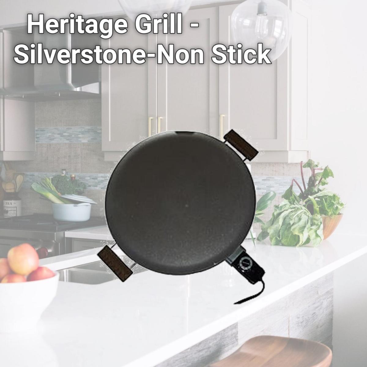 Picture of Bethany Housewares 735 Heritage Grill - Silverstone-Non Stick