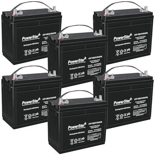 UPC 810112700466 product image for 6-EVF-135B-6Pack-04  Replacement for Trojan T-1275 12V 135Ah Deep Cycle Flooded  | upcitemdb.com