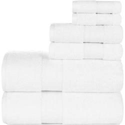 0366101120 Endure Luxury Super Soft 6 Piece Towel Set - Taupe