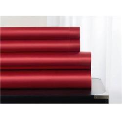 0361129100 Majestic Elegance Satin Sheet Set Red - Full