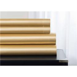 Majestic Elegance Satin Sheet Sets - Gold, Queen Size