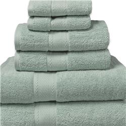 Baltic Linen 03547142100000 Endure Luxury Super Soft 6 Piece Towel Set - Blue Haze