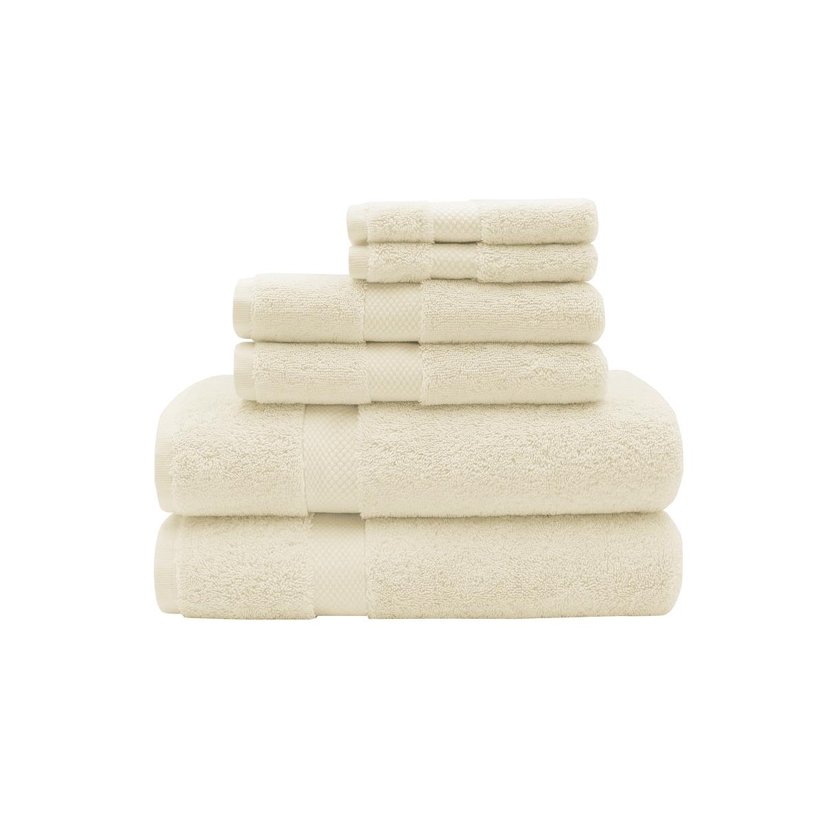 03530551700000 100 Percent Egyptian Cotton 800gsm Towel Set, 6 Piece