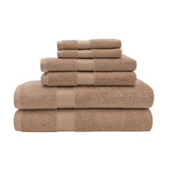 03530550400000 100 Percent Egyptian Cotton 600gsm Towel Set, 6 Piece