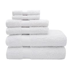 03568725100000 100 Percent Turkish Cotton 800gsm Towel Set, 6 Piece