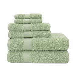03568728100000 100 Percent Turkish Cotton 800gsm Towel Set, 6 Piece