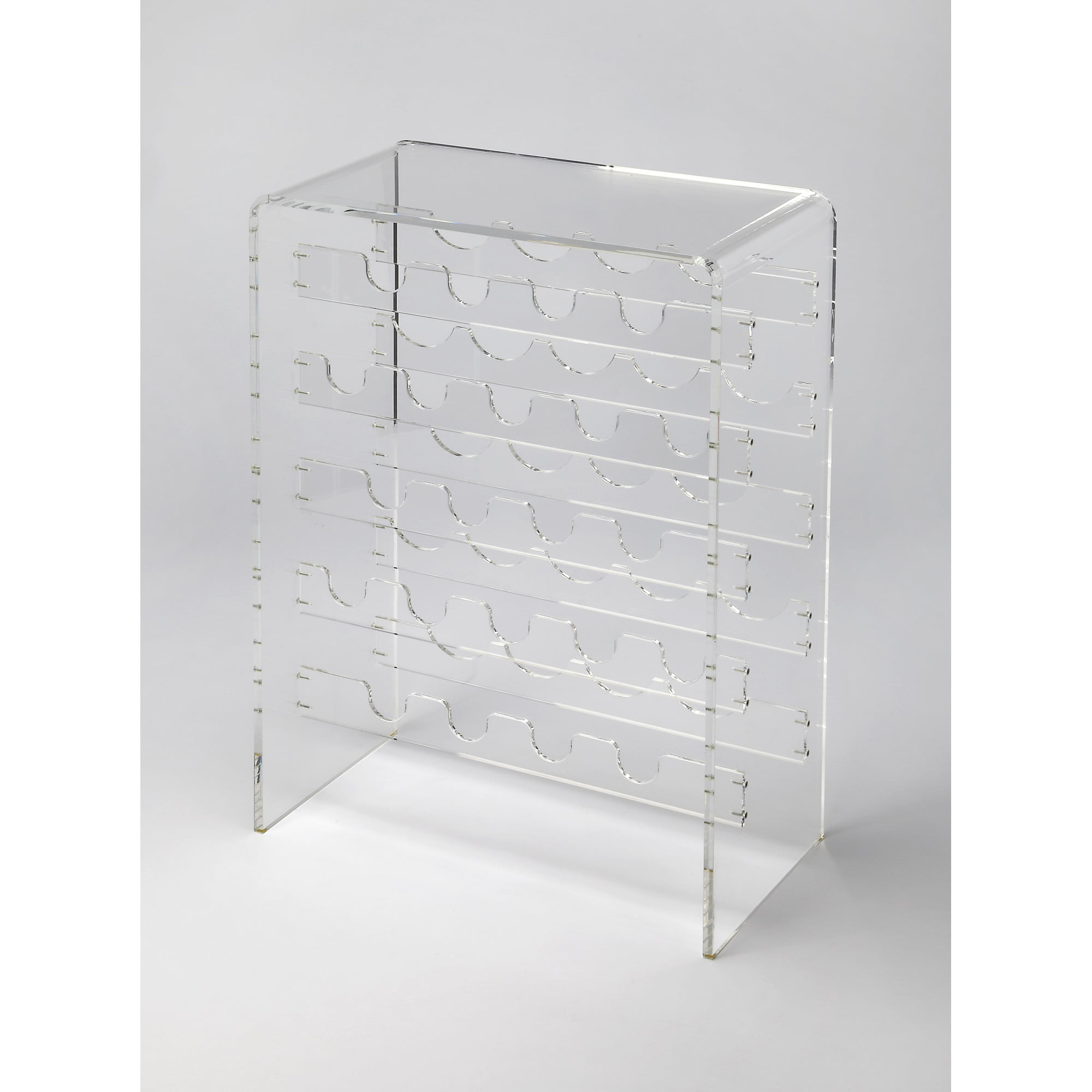 Clear Acrylic Wine Rack