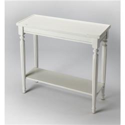 Cottage White Console Table