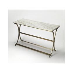 Butler Specialty 9324355 30 X 48 X 18 In. Pamina Travertine Console Table
