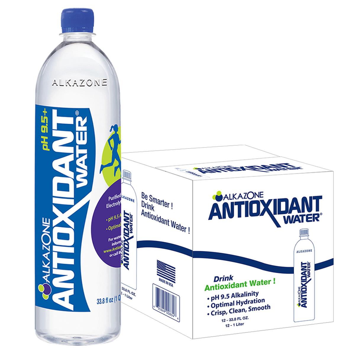 834-12 33.8 Oz Antioxidant Water - Pack Of 12