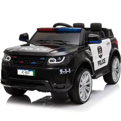 Mt-police-12v-black 12v Police Car, Black