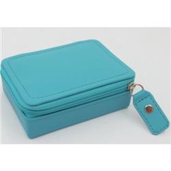 545615-34 Zipped Jewellery With 6 Inside Compartments, Teal