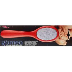 0659582-9 Romeo Ceramic Foot Rasp - Red