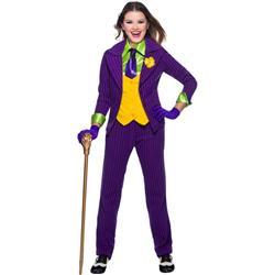 280590 Womens Joker Costume, Medium 8-10