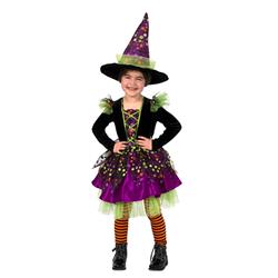 280669 Girls Dotty The Witch Costume, Medium 8