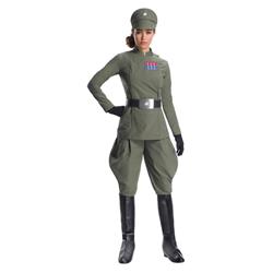 280524 Womens Star Wars Imperial Officer Costume, Extra Small 3-5