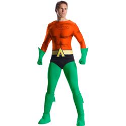 280560 Mens Aquaman Costume, Extra Large 46-48