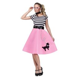 283349 50s Poodle Skirt Adult Dress, Large 11-13