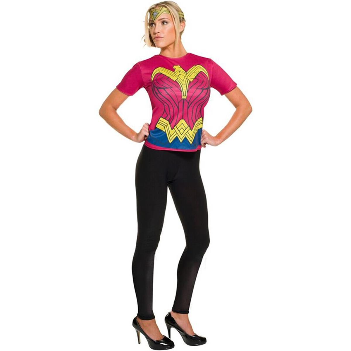 285065 Wonder Woman Adult Costume Top, Large