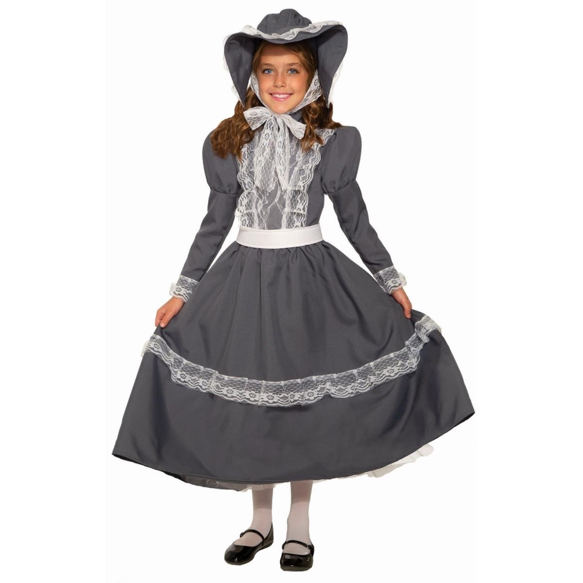 413244 Prairie Child Costume For Girls, Medium 8-10