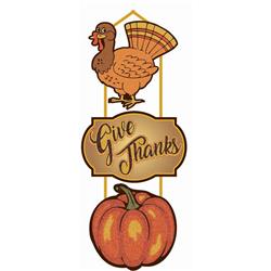 413373 3 Tier Thanksgiving Plaque - One Size