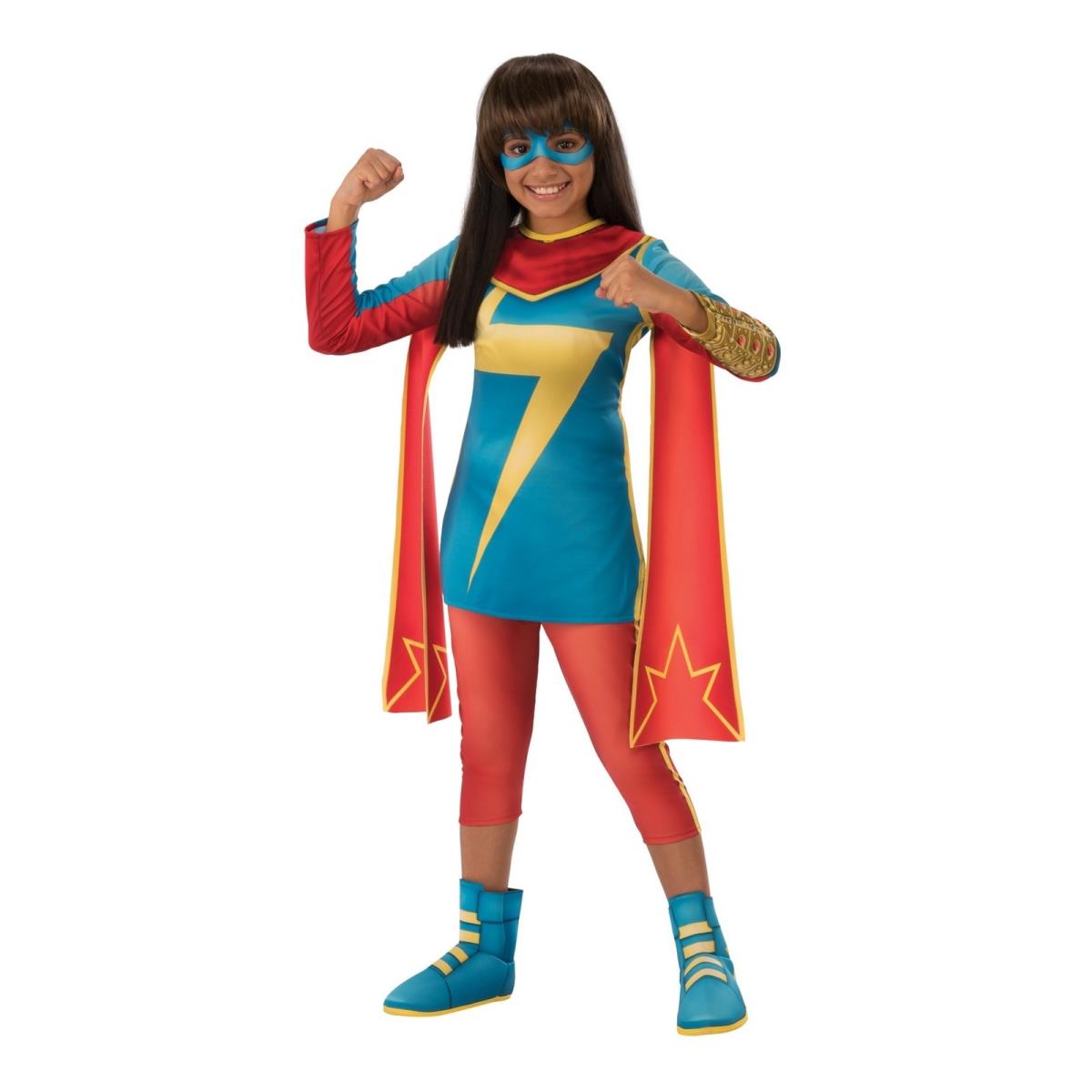 404359 Girls Marvel Rising Secret Warriors Ms. Marvel Child Costume, Small