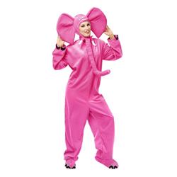 408956 Mens Pink Elephant Adult Costume, Large