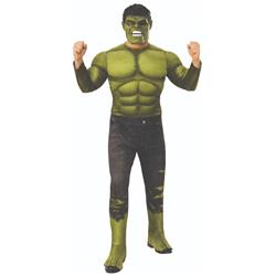 404914 Mens Avengers Hulk 2 Deluxe Adult Costume - Extra Large