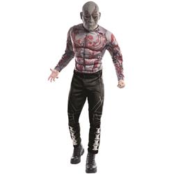 404939 Mens Avengers Drax Deluxe Adult Costume - Standard