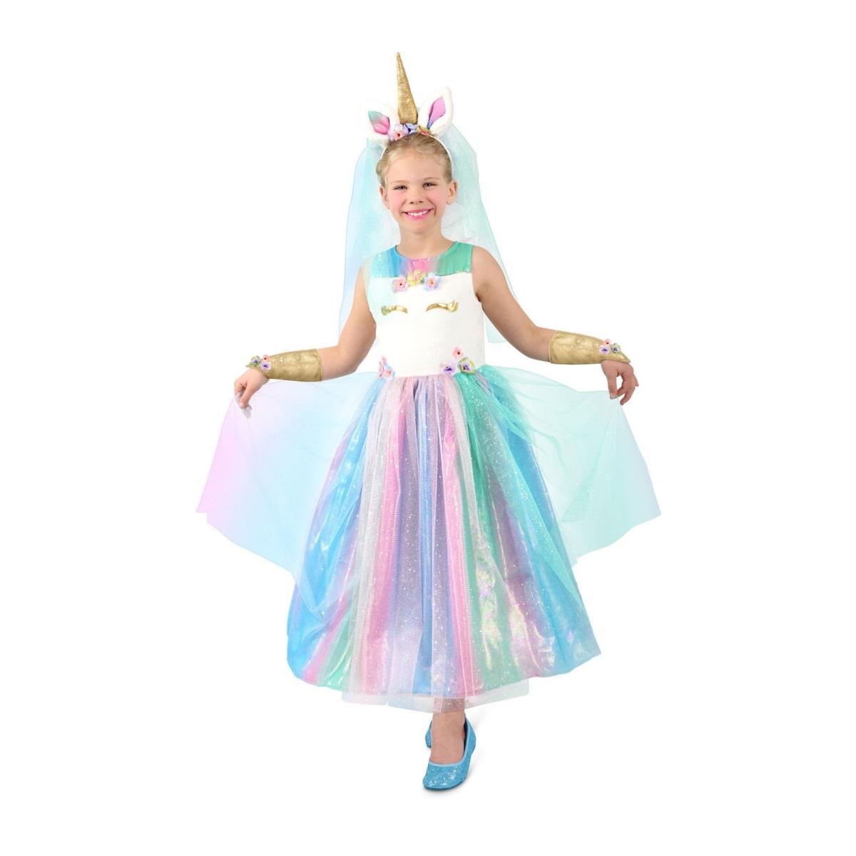 410082 Girls Lovely Lady Unicorn Child Costume - Extra Small