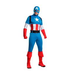 407462 Mens Captain America Adult Costume - Large