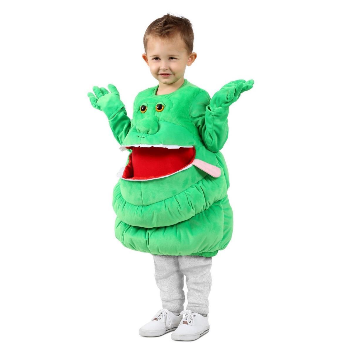 410372 Feed Me Ghostbusters Slimer Child Costume - Extra Small & Small