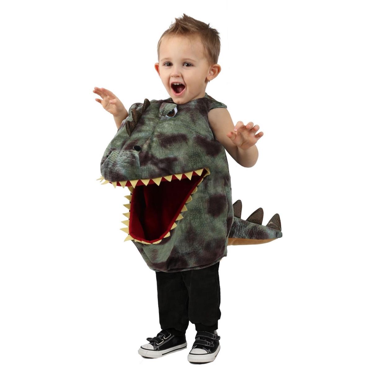 407704 Child Feed Me Dino Child Costume - Extra Small & Small