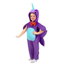 410025 Child Minky Narwhal Costume - Small