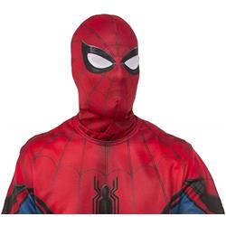 403945 Spiderman Far From Home Adult Spiderman Red & Blue Fabric Mask - One Size