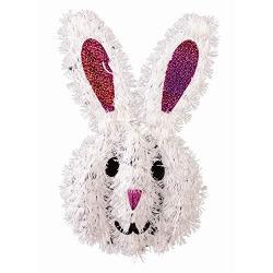 309686 Tinsel Bunny Decoration