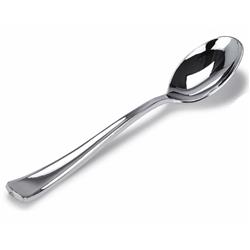 309699 Silver Plated Spoons - 12 Count